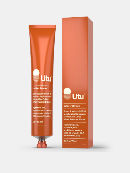 UTU OUTDOOR SKINCARE BROAD SPECTRUM SPF 30 MOISTURIZING SUNSCREEN