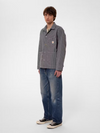 NUDIE JEANS MEN'S HOWIE HICKORY CHORE JACKET