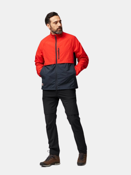 FJALLRAVEN MEN'S HC HYBRID WIND JACKET