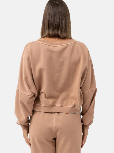 RHYTHM WOMEN'S STACKED SLOUCH FLEECE