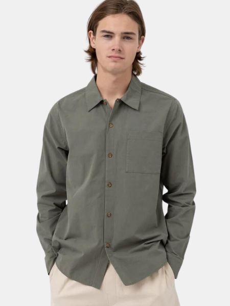 RHYTHM MEN'S ESSENTIAL LS SHIRT