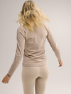 Arc'teryx Women's  Rho Crew Neck Long Sleeve- Smoke Bluff