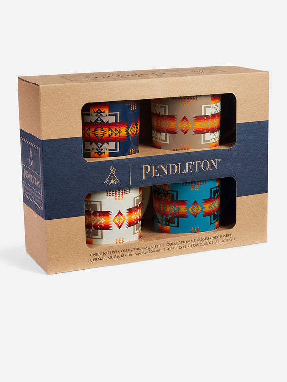 PENDLETON CHIEF JOSEPH MUGS SET OF 4