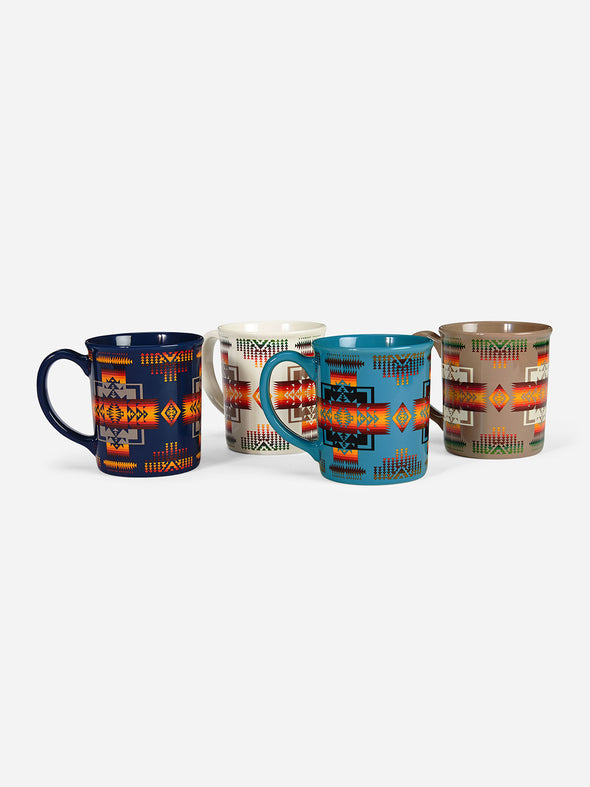 PENDLETON CHIEF JOSEPH MUGS SET OF 4