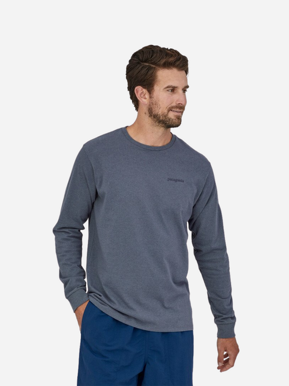 PATAGONIA MEN'S LONG SLEEVE LINE LOGO RIDGE RESPONSIBILI-TEE