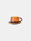 KINTO SEPIA CUP AND SAUCER 270ML / 9OZ