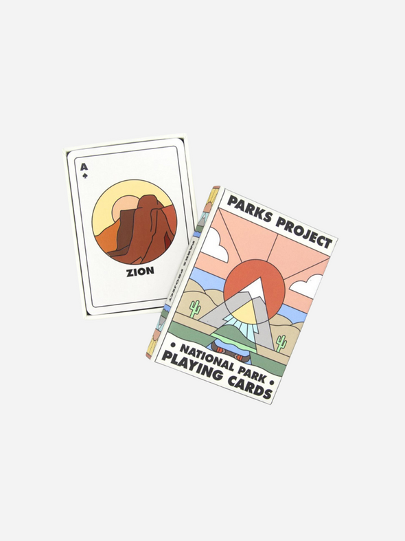 PARKS PROJECT MINIMALIST NATIONAL PARK PLAYING CARDS