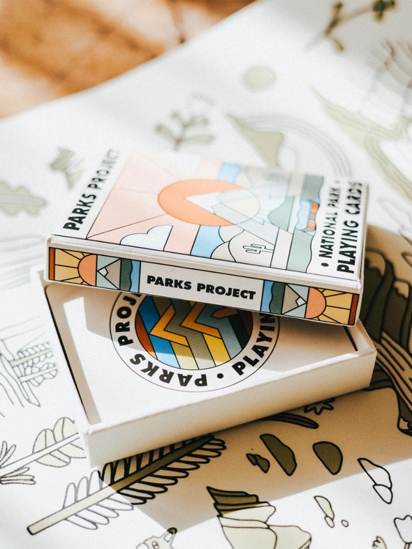 PARKS PROJECT MINIMALIST NATIONAL PARK PLAYING CARDS