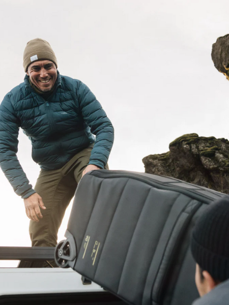 DB HUGGER ROLLER BAG 90L CHRIS BURKARD