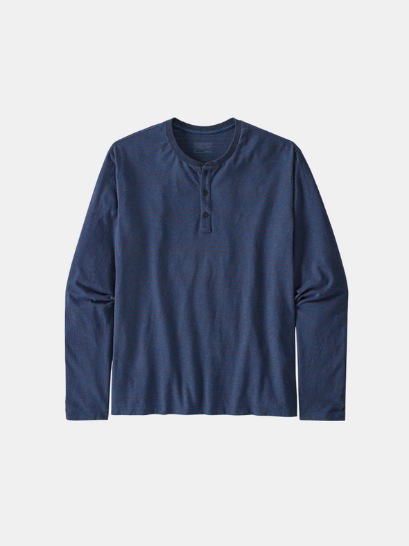 PATAGONIA M'S L/S ORGANIC COTTON LW HENLEY P/O
