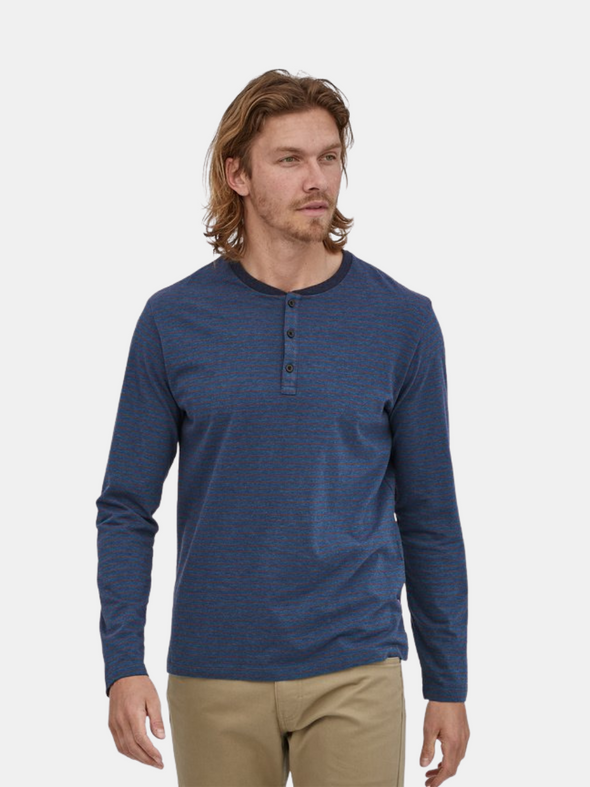 PATAGONIA M'S L/S ORGANIC COTTON LW HENLEY P/O