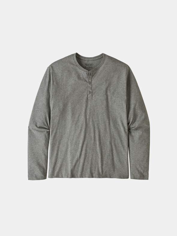 PATAGONIA M'S L/S ORGANIC COTTON LW HENLEY P/O