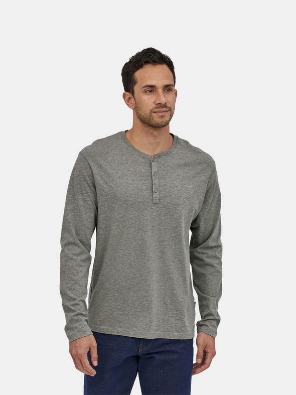 PATAGONIA M'S L/S ORGANIC COTTON LW HENLEY P/O