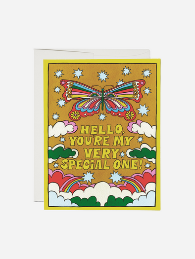 SPECIAL BUTTERFLY LOVE CARD