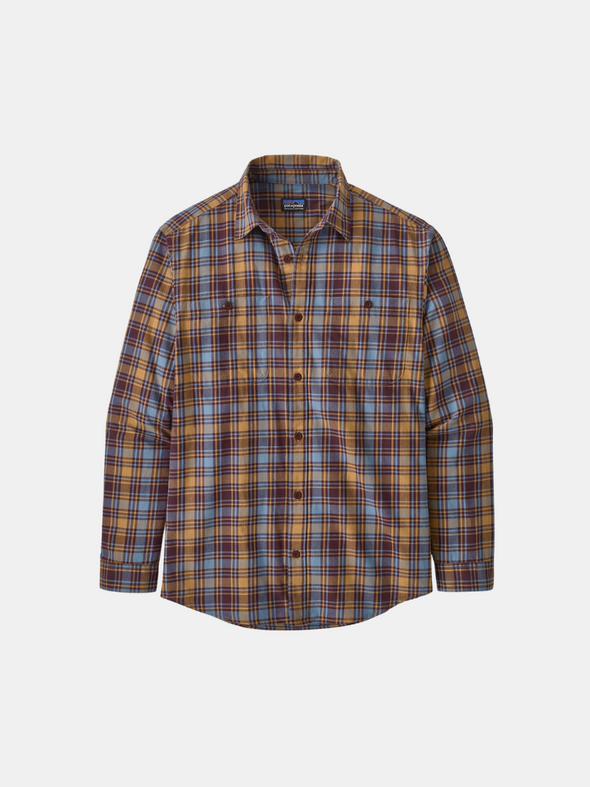 PATAGONIA MEN'S LONG SLEEVED PIMA COTTON SHIRT