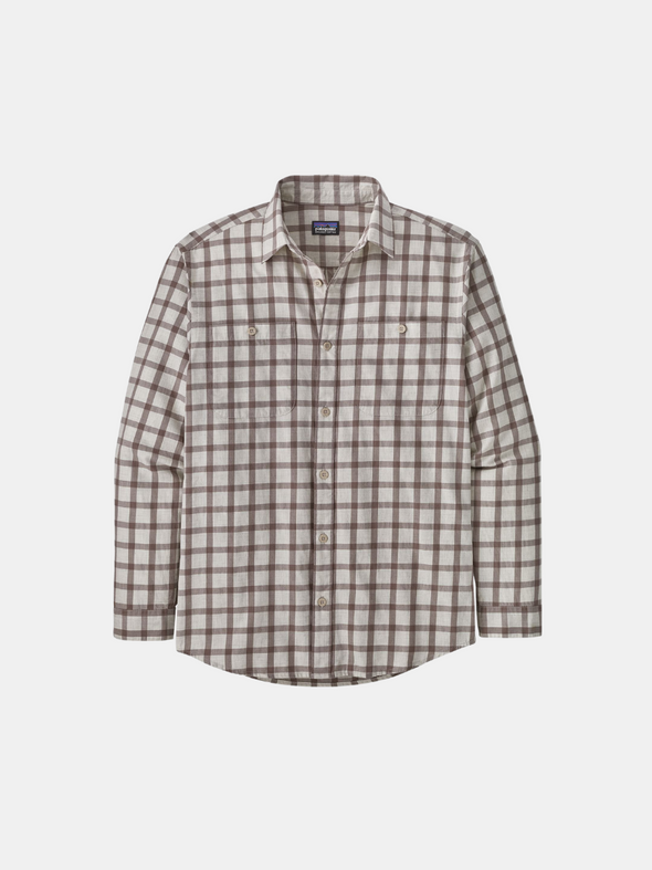 PATAGONIA MEN'S LONG SLEEVED PIMA COTTON SHIRT
