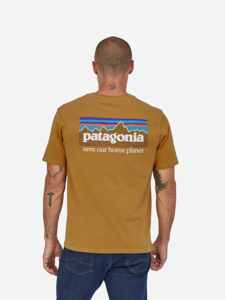 PATAGONIA M'S P-6 MISSION ORGANIC T-SHIRT