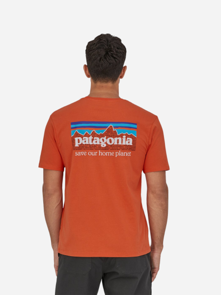 PATAGONIA M'S P-6 MISSION ORGANIC T-SHIRT