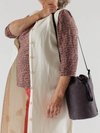 BAGGU MEDIUM NYLON BUCKET BAG