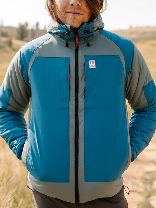 TOPO DESIGNS M'S MOUNTAIN PUFFER HOODIE