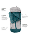 NEMO JAZZ SYNTHETIC SLEEPING BAG - REGULAR
