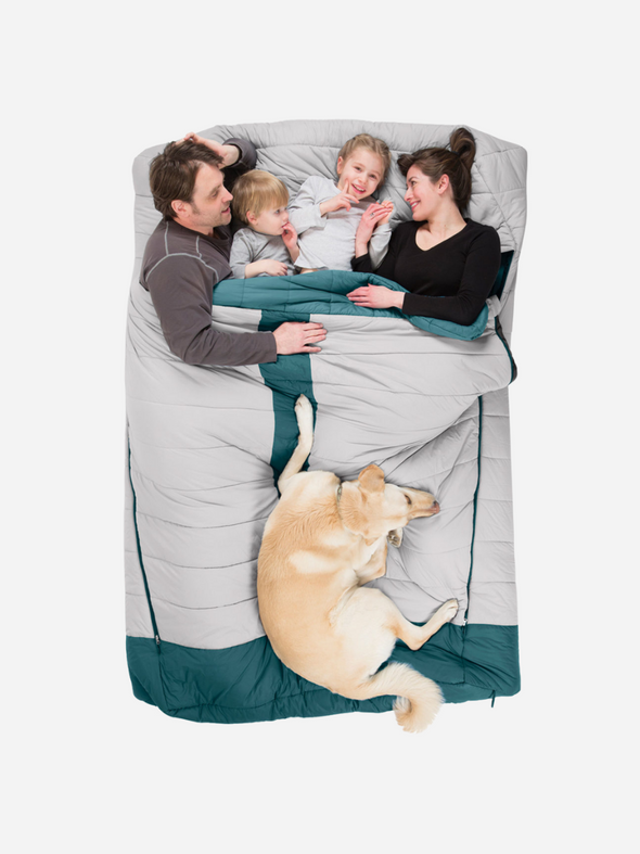 NEMO JAZZ SYNTHETIC SLEEPING BAG - DOUBLE