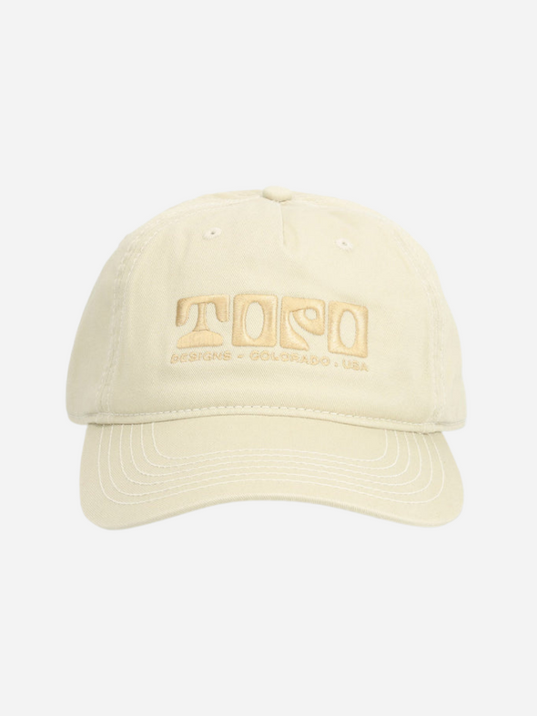 TOPO DESIGNS 5 PANEL SNAPBACK STONE AGE