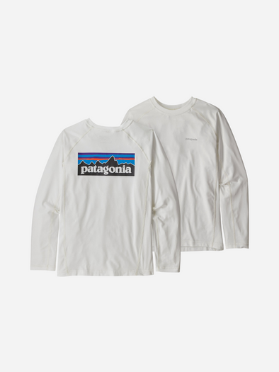PATAGONIA BOY'S LONG SLEEVE SILKWEIGHT RASHGUARD