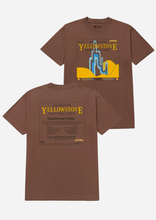 PARKS PROJECT YELLOWSTONE'S GREATEST HITS TEE