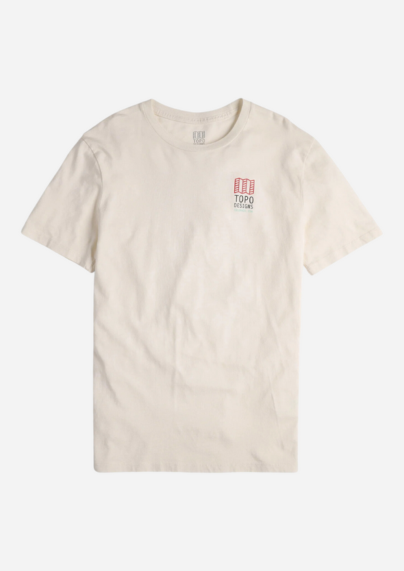 TOPO DESIGNS MEN'S SMALL ORIGINAL LOGO TEE