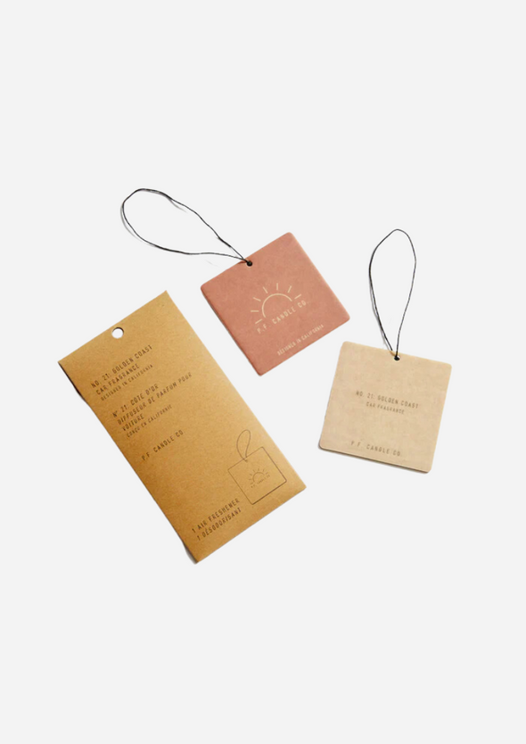 P.F. CANDLE CO. GOLDEN COAST - CAR FRAGRANCE