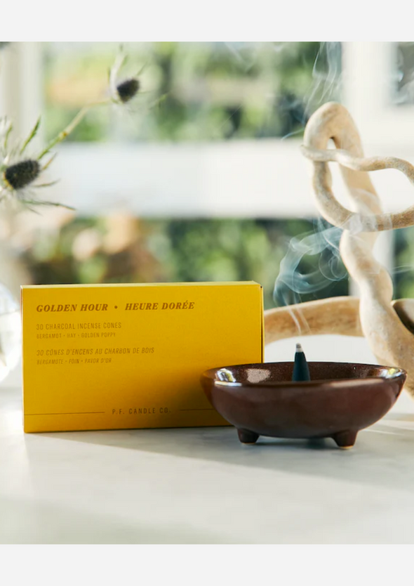 P.F. CANDLE CO. GOLDEN HOUR – SUNSET INCENSE CONES