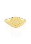 KRIS NATIONS HAPPY SIGNET RING