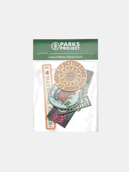 PARKS PROJECT LEAVE IT BETTER STICKER PACK