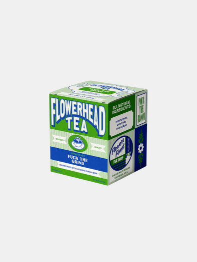 FLOWERHEAD TEA FUCK THE GRIND TEA BAGS