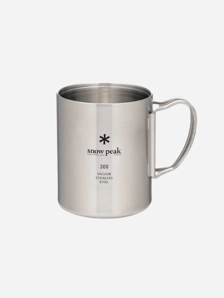 SNOW PEAK STAINLESS STEEL VACUUM-INSULATED MUG IN 300ml