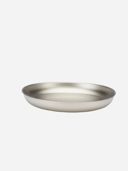 SNOW PEAK TITANIUM TREK PLATE 18CM
