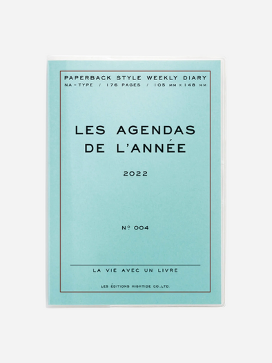 HIGHTIDE 2022 DIARY POCHE/A6 BLOCK WEEKLY