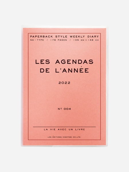 HIGHTIDE 2022 DIARY POCHE/A6 BLOCK WEEKLY