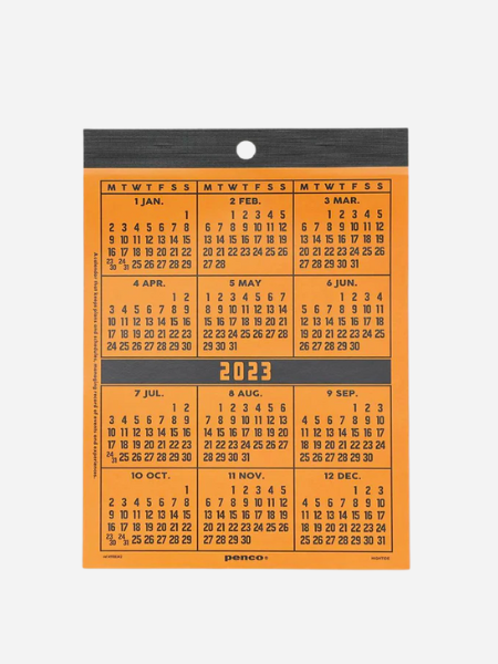 HIGHTIDE OLD SCHOOL 2023 WALL CALENDAR A5