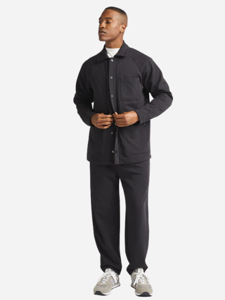 RICHER POORER MEN'S STRUCTURED TERRY CHORE COAT
