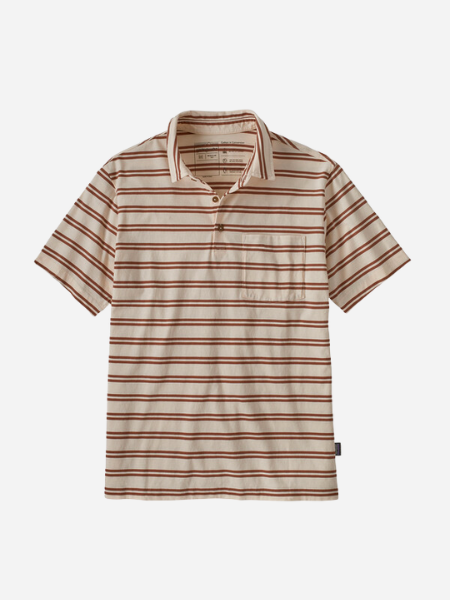 PATAGONIA MEN'S COTTON IN CONVERSION LIGHTWEIGHT POLO SHIRT