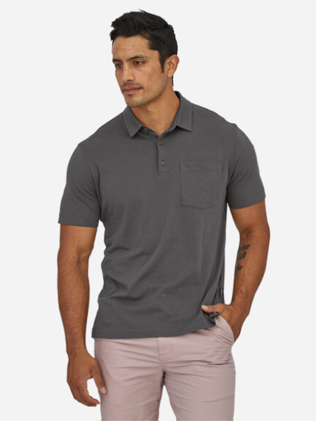 PATAGONIA MEN'S COTTON IN CONVERSION LIGHTWEIGHT POLO SHIRT