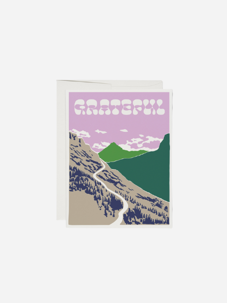 GRATITUDE MOUNTAIN THANK YOU CARD