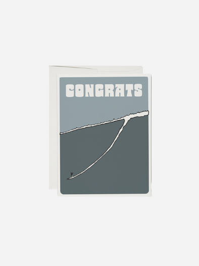 BIG WAVE CONGRATS CARD