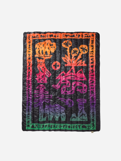 PARKS PROJECT NATIONAL PARKS WOODCUT CAMP BLANKET