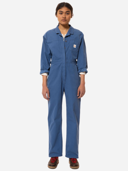 NUDIE JEANS WOMEN'S FREYA BOILER SUIT FRENCH TWILL