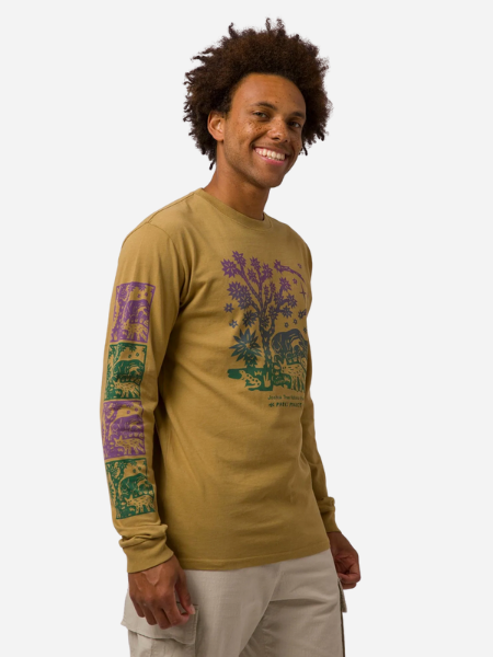 NATIONAL PARKS JOSHUA TREE WOODCUT LONG SLEEVE TEE