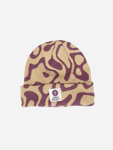 PARKS PROJECT YELLOWSTONE GEYSERS BEANIE PURPLE