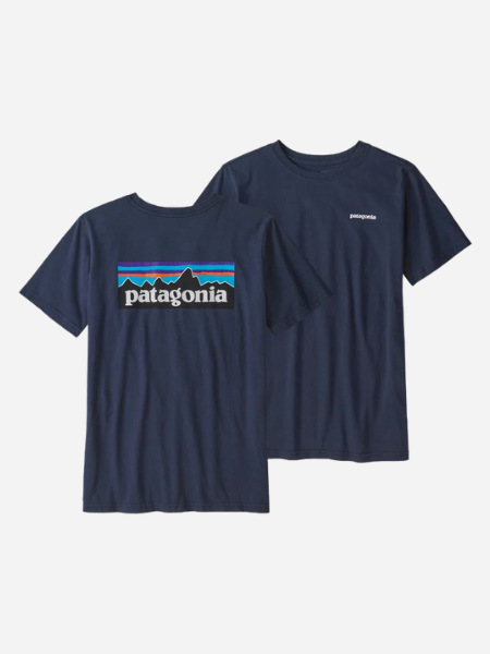 PATAGONIA BOY'S REGENERATIVE ORGANIC CERTIFIED COTTON P-6 LOGO T SHIRT